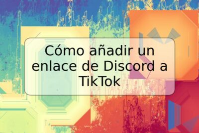 Cómo añadir un enlace de Discord a TikTok