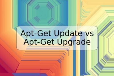 Apt-Get Update vs Apt-Get Upgrade