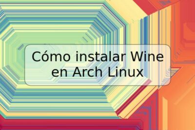 Cómo instalar Wine en Arch Linux