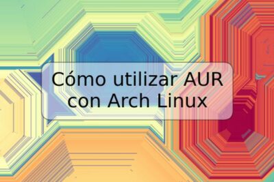Cómo utilizar AUR con Arch Linux