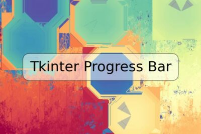 Tkinter Progress Bar