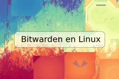 Bitwarden en Linux