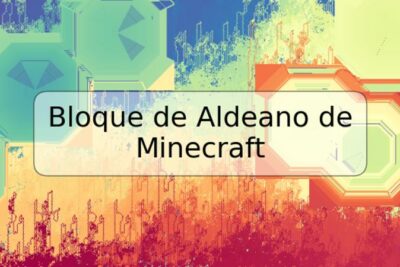 Bloque de Aldeano de Minecraft