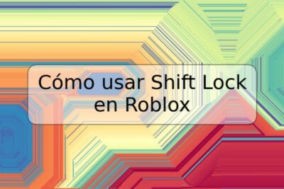 Cómo usar Shift Lock en Roblox