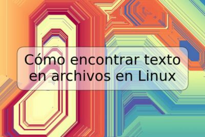 Cómo encontrar texto en archivos en Linux