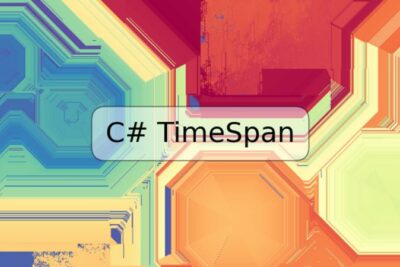 C# TimeSpan