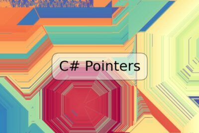 C# Pointers