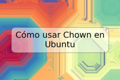 Cómo usar Chown en Ubuntu
