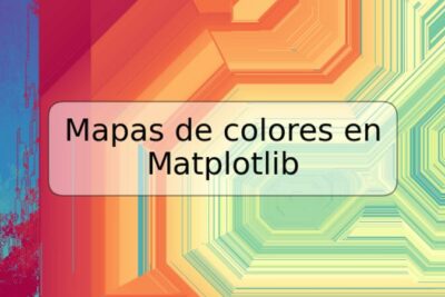 Mapas de colores en Matplotlib