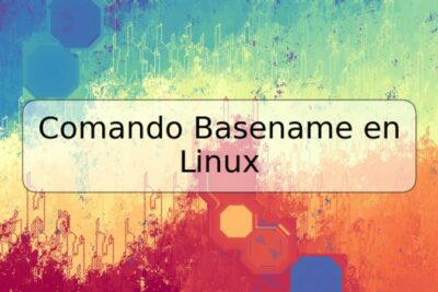 Comando Basename en Linux