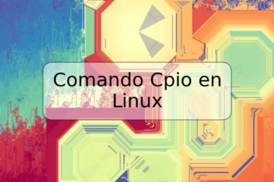 Comando Cpio en Linux