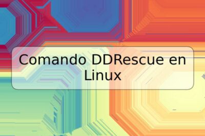 Comando DDRescue en Linux