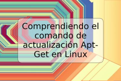 Comprendiendo el comando de actualización Apt-Get en Linux