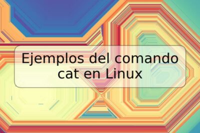Ejemplos del comando cat en Linux