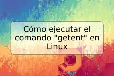 Cómo ejecutar el comando "getent" en Linux