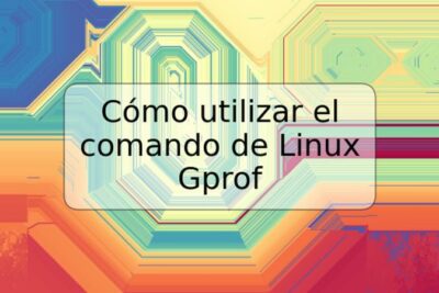Cómo utilizar el comando de Linux Gprof