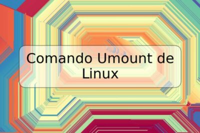 Comando Umount de Linux