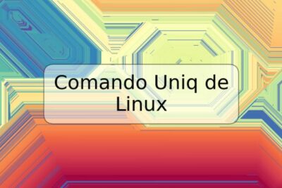 Comando Uniq de Linux