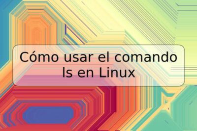 Cómo usar el comando ls en Linux