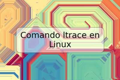 Comando ltrace en Linux