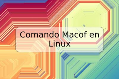 Comando Macof en Linux