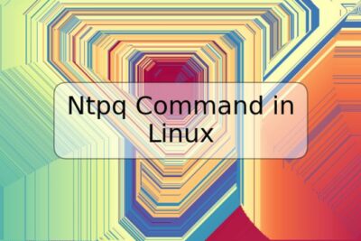 Ntpq Command in Linux