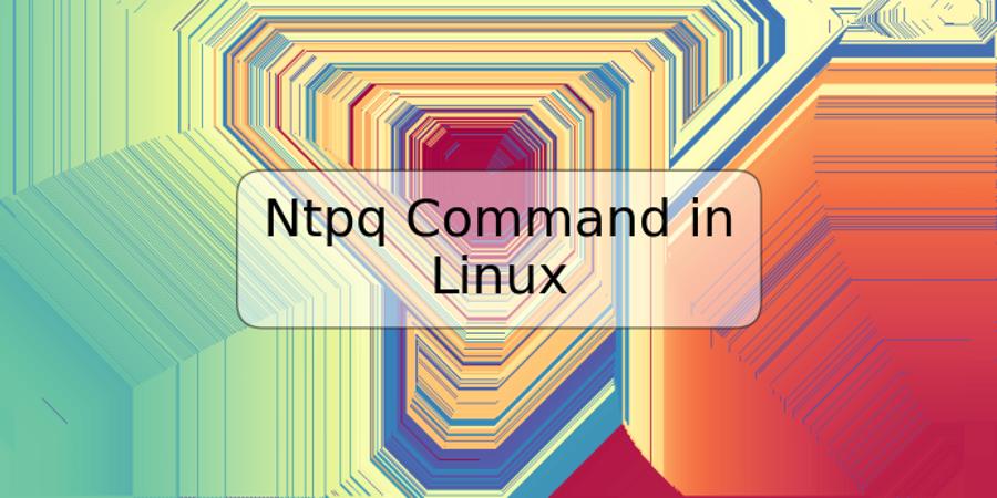 ntpq-command-in-linux-trspos