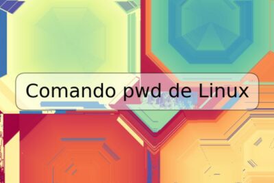Comando pwd de Linux