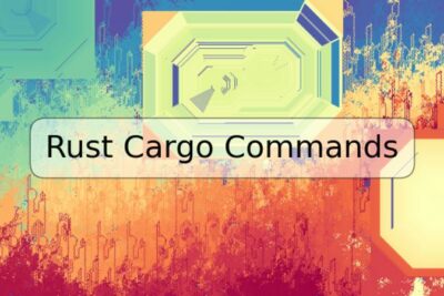Rust Cargo Commands
