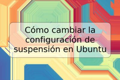 Cómo cambiar la configuración de suspensión en Ubuntu