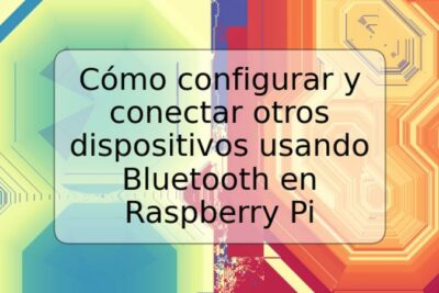 Cómo configurar y conectar otros dispositivos usando Bluetooth en Raspberry Pi
