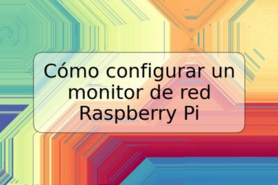 Cómo configurar un monitor de red Raspberry Pi
