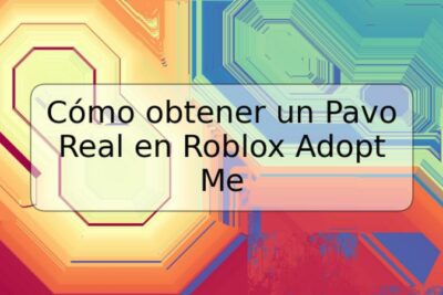 Cómo obtener un Pavo Real en Roblox Adopt Me
