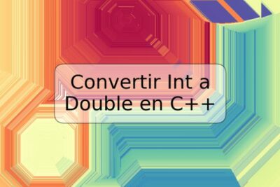 Convertir Int a Double en C++