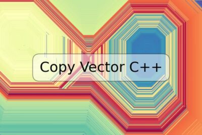 Copy Vector C++