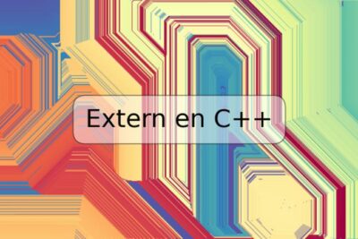 Extern en C++