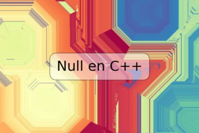 Null en C++