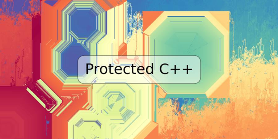 Protected C++