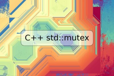 C++ std::mutex
