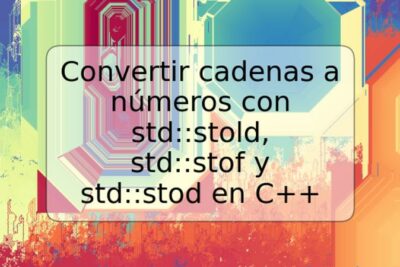 Convertir cadenas a números con std::stold