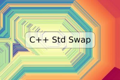 C++ Std Swap