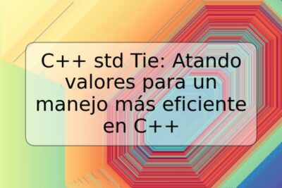 C++ std Tie: Atando valores para un manejo más eficiente en C++