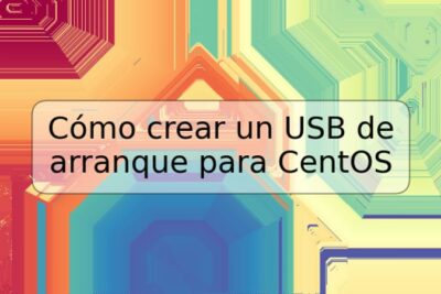 Cómo crear un USB de arranque para CentOS