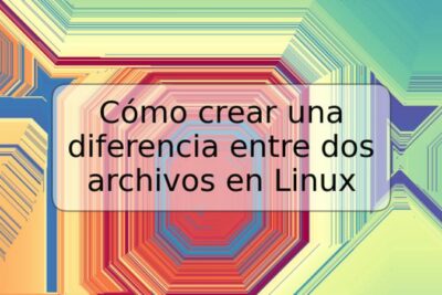 Cómo crear una diferencia entre dos archivos en Linux