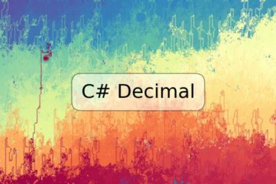 C# Decimal
