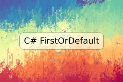C# FirstOrDefault