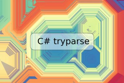 C# tryparse