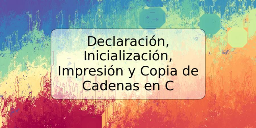 Declaración