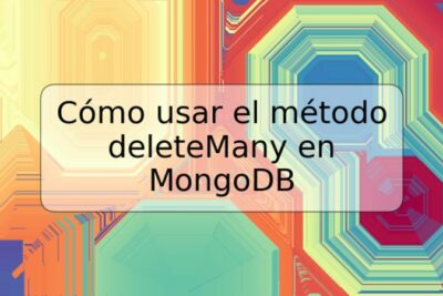 Cómo usar el método deleteMany en MongoDB
