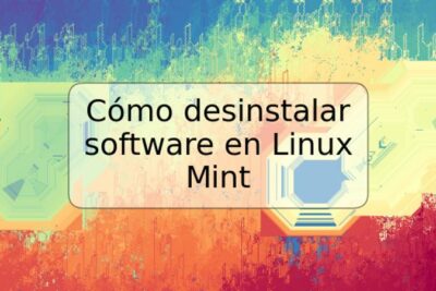 Cómo desinstalar software en Linux Mint